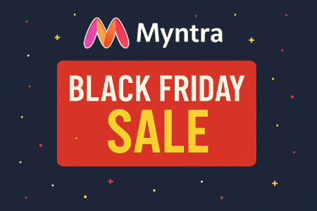 Myntra Black Friday Sale 2025 – Up to 60% OFF on Fashion, Footwear & Accessories